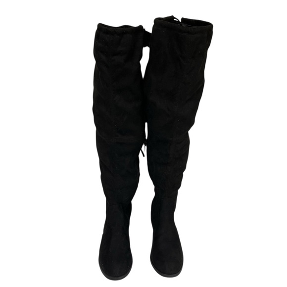 NWOT Journee collection black over the knee boots - Picture 5 of 10